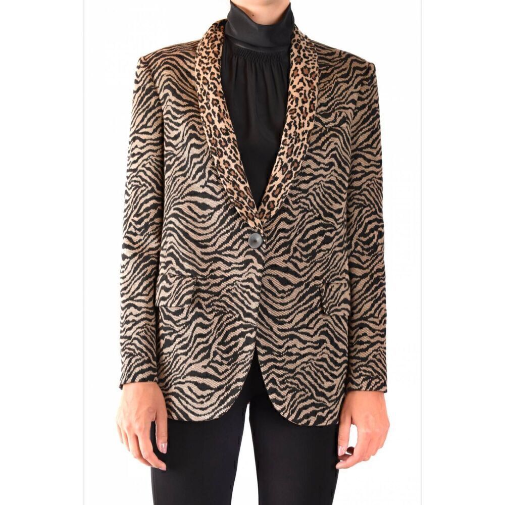 Pinko women's Animal print blazer size 2